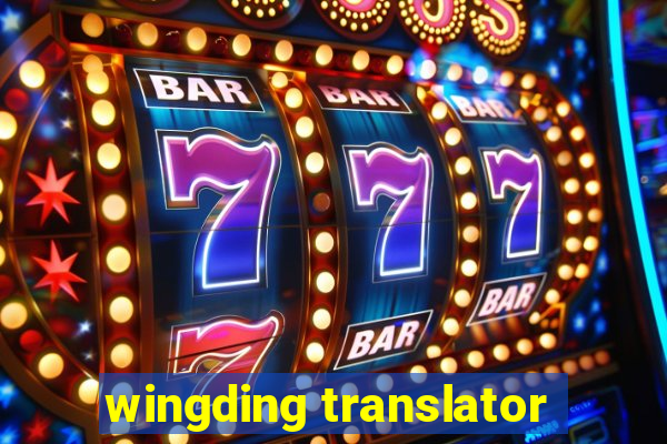 wingding translator